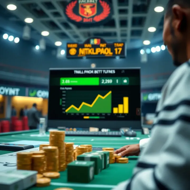Visual depiction of bankroll management showing budget control and responsible betting