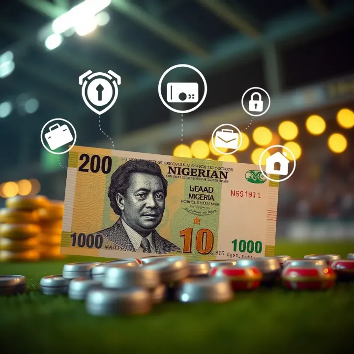 Illustration of Nigerian Naira currency and digital payment icons representing secure cash out