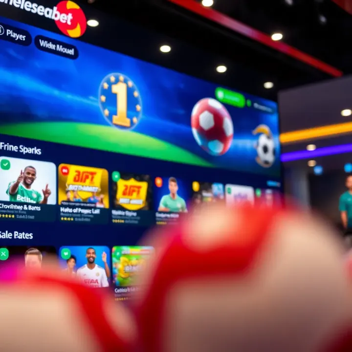 Chelseabet Casino Nigeria Betting and Gaming Interface Interface of Chelseabet Casino showcasing various betting and gaming options tailored for Nigerian players