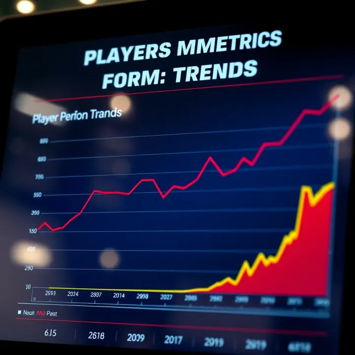 Graph illustrating player performance metrics and recent form trends relevant to Europa League betting tips