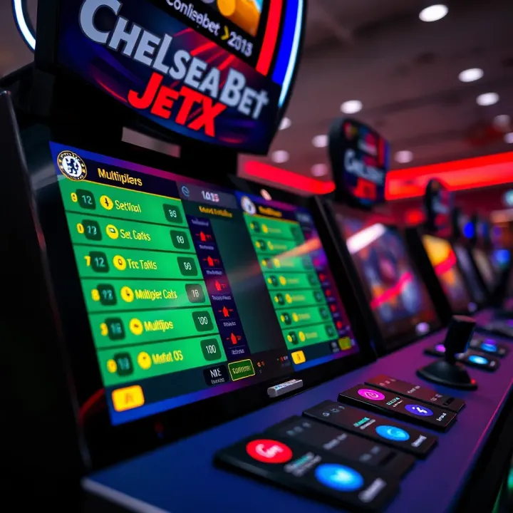 Chelseabet JetX game interface displaying multiplier odds and betting options