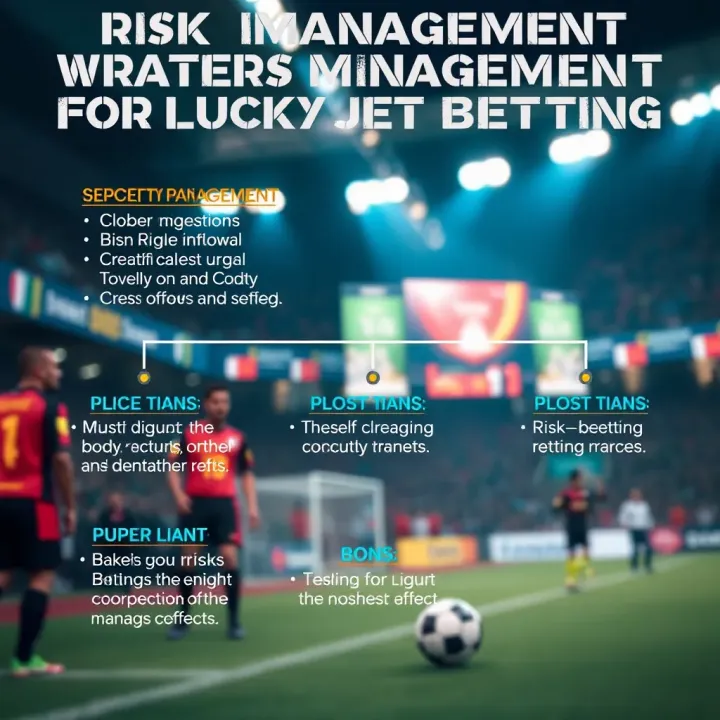 Graphical illustration of risk management strategies for betting on Lucky Jet