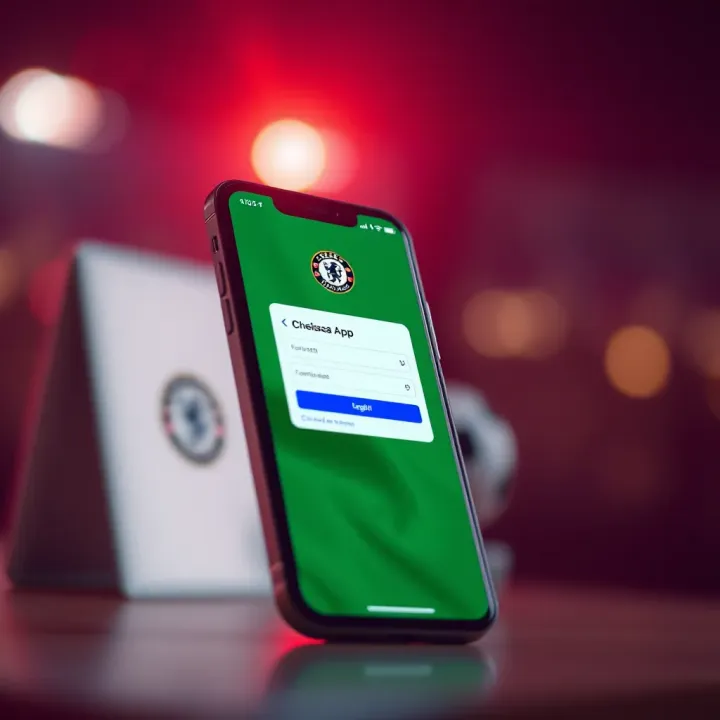 Chelseabet Mobile App Registration Interface for Nigerian Users Mobile phone displaying Chelseabet app registration screen with Nigerian flag