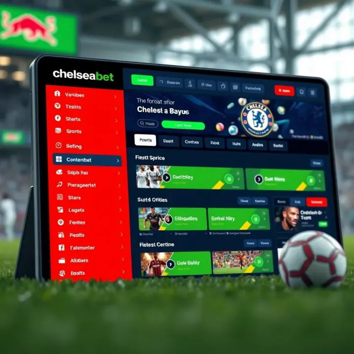Overview of Sports Betting Choices on Chelseabet for Nigerian Users User-friendly interface displaying diverse sports betting options on Chelseabet platform