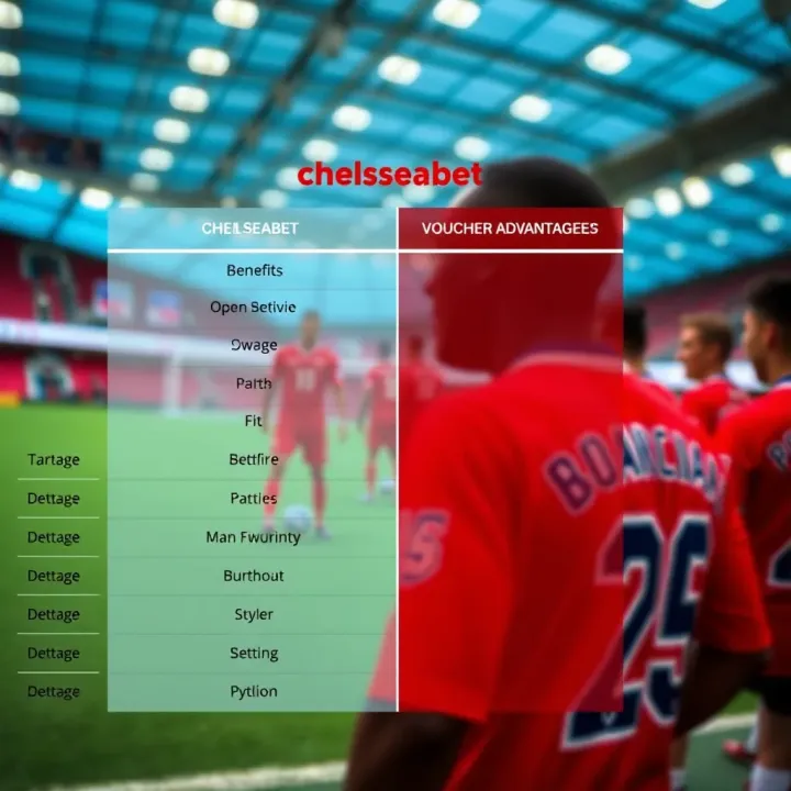 Comparison chart highlighting benefits of Chelseabet vouchers versus other betting platforms in Nigeria