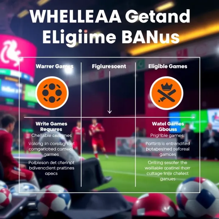 Diagram illustrating wagering requirements and eligible games for Chelseabet welcome bonus