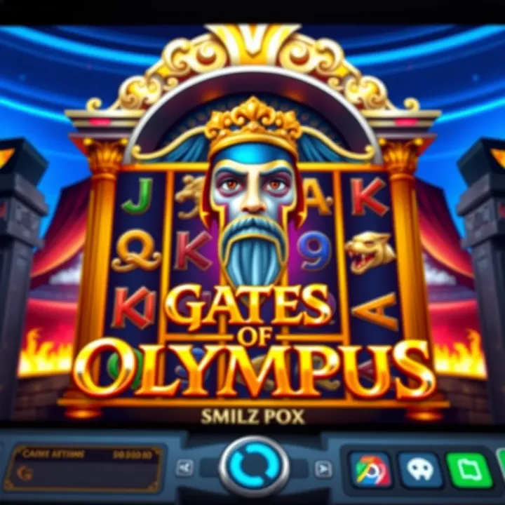 Online casino interface showing Gates of Olympus slot game on ChelseaBet platform