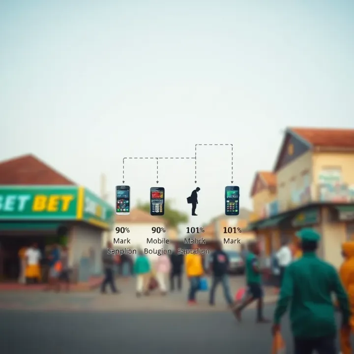 Diagram illustrating the evolution of mobile phone booking systems in Nigeria from old apps to modern solutions