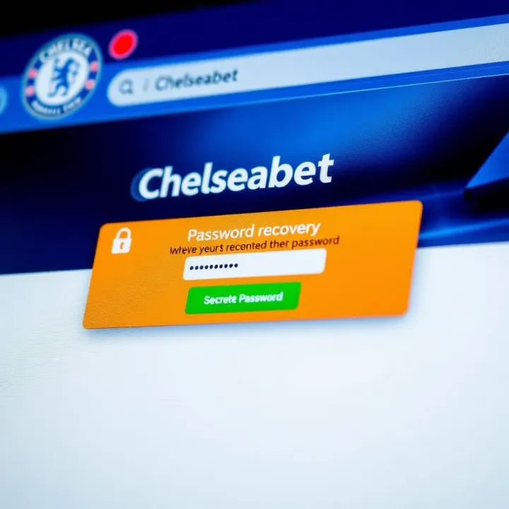 Chelseabet Password Recovery Options Password recovery options displayed on Chelseabet website to assist users in resetting forgotten passwords securely