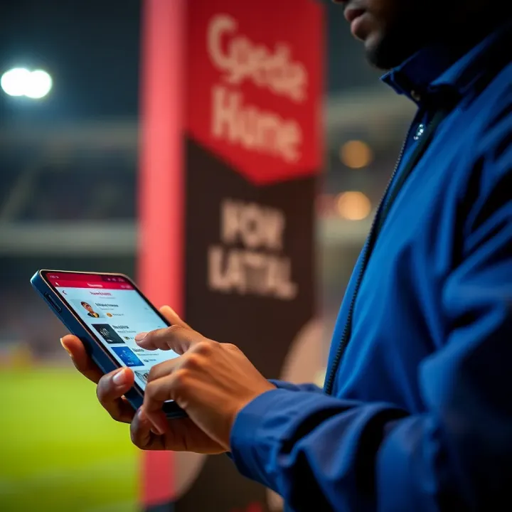 User entering login credentials on Chelseabet Uganda platform on a secure device