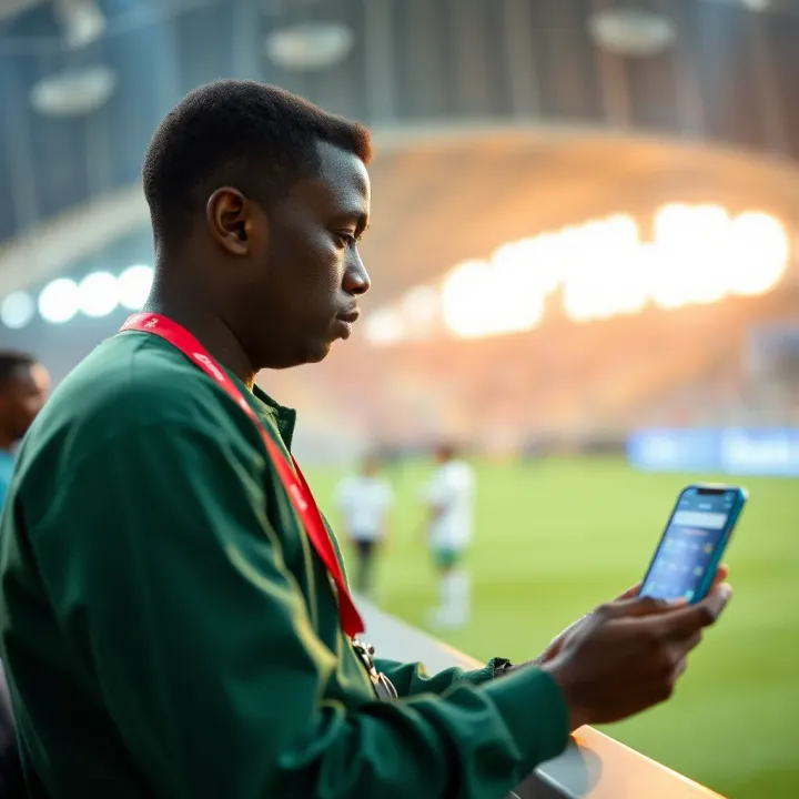 User navigating betting options on ChelseaBet Mobile Lite app in Nigeria