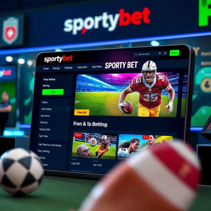 Display of Sporty Bet interface showing available bonus offers and tips for maximizing betting returns
