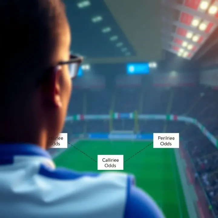 Diagram showing arbitrage betting strategy with different odds from Chelseabet and other platforms