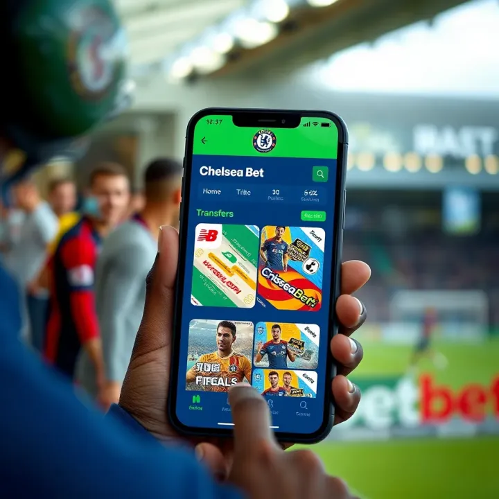 Screenshot of Chelseabet mobile shop interface displaying various betting options