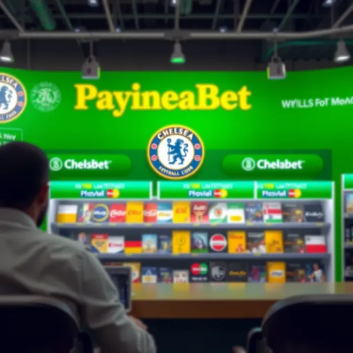 Secure payment method choices available on Chelseabet web shop for Nigerian users