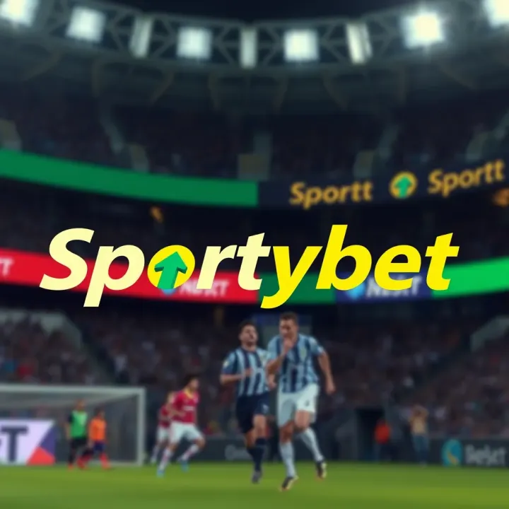 Sportybet logo featuring vibrant green and yellow colors with dynamic arrow symbolizing growth and forward movement